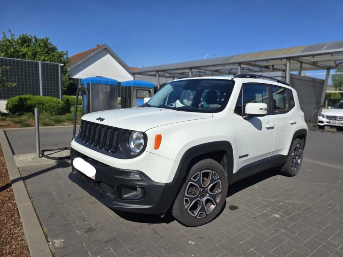 Jeep Renegade Down town Blanc - 1