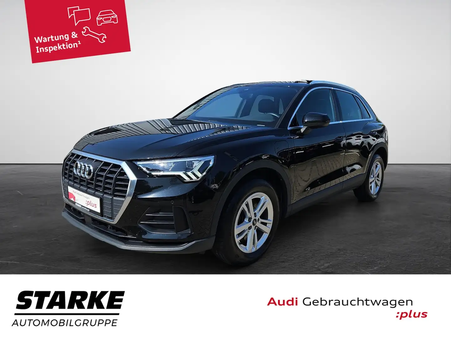 Audi Q3 45 TFSI e S tronic NaviPlus LED APS-Plus GRA SH... Zwart - 2