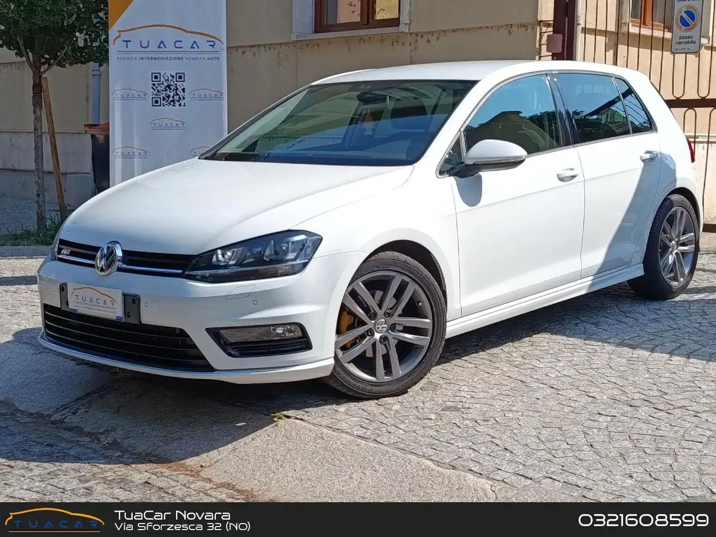 Volkswagen Golf 2.0 TDI BluEmotion R-Line Blanc - 1