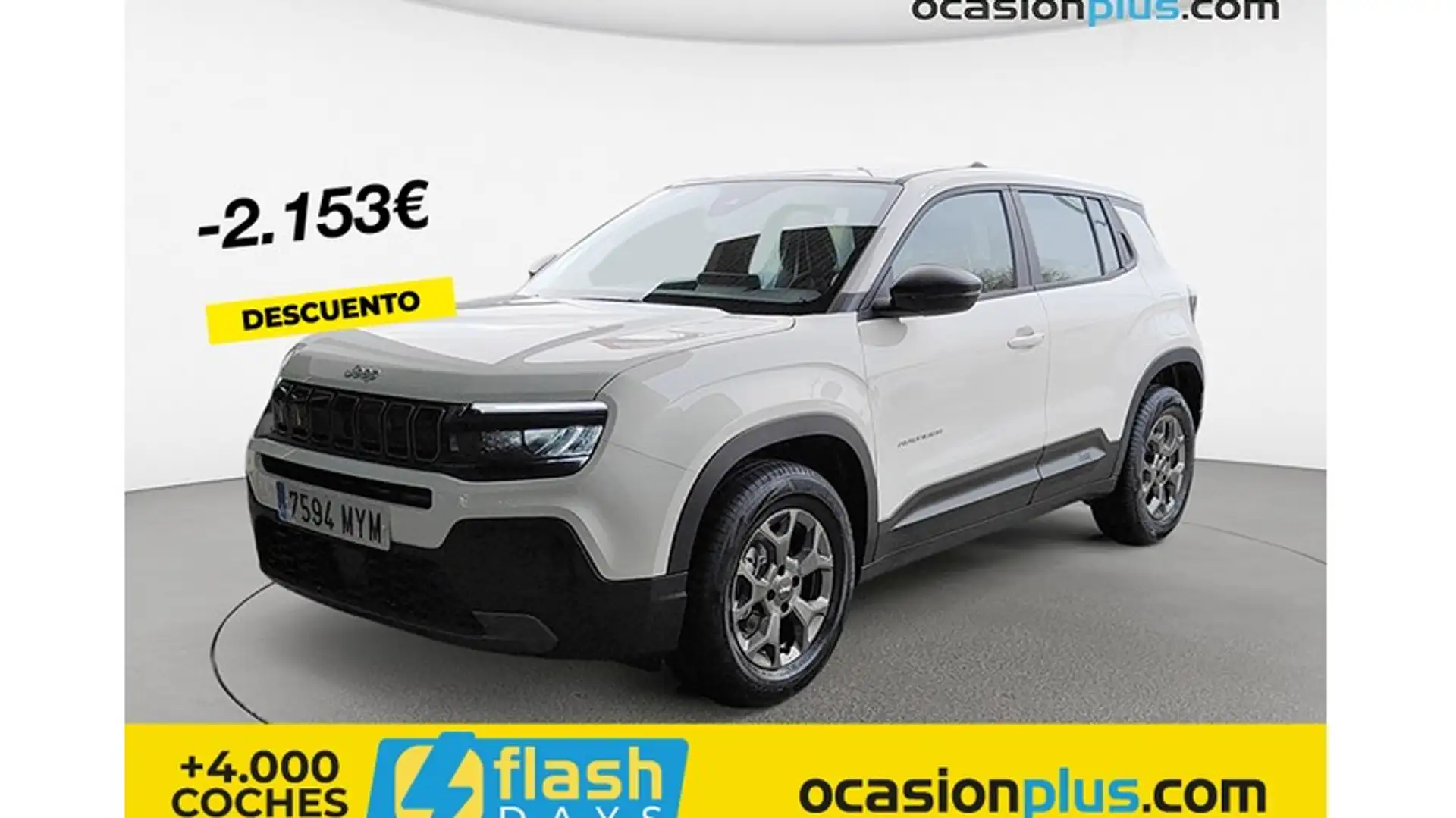 Jeep Avenger 1.2 Longitude 100 Blanc - 1
