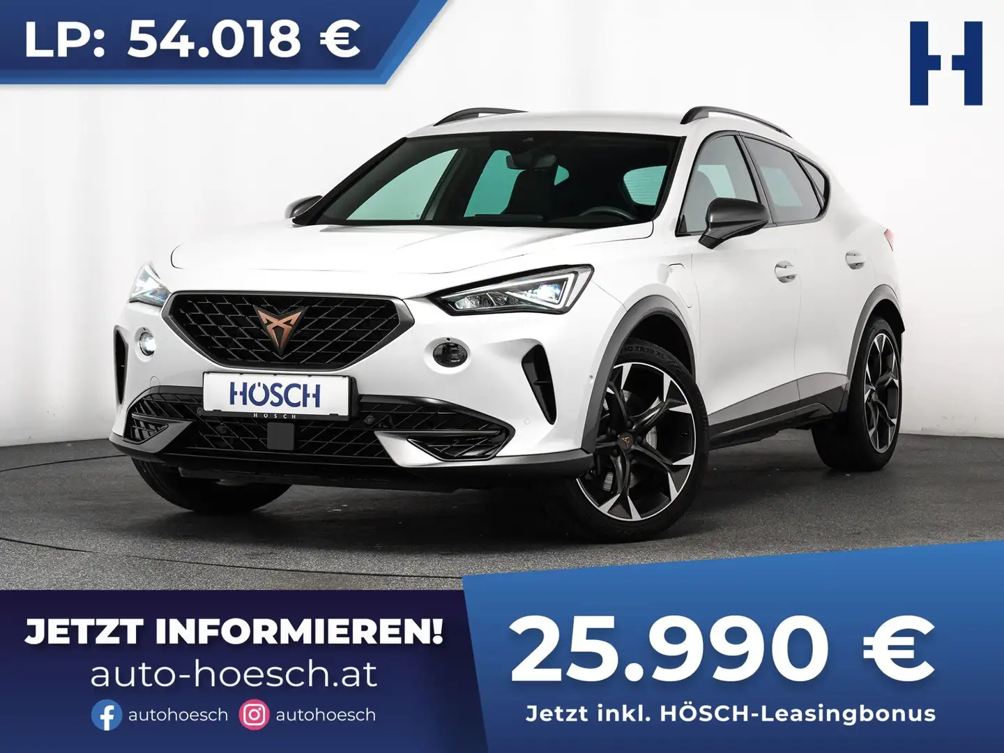 CUPRA Formentor VZ e-HYBRID TOP-EXTRAS -52% Weiß - 1