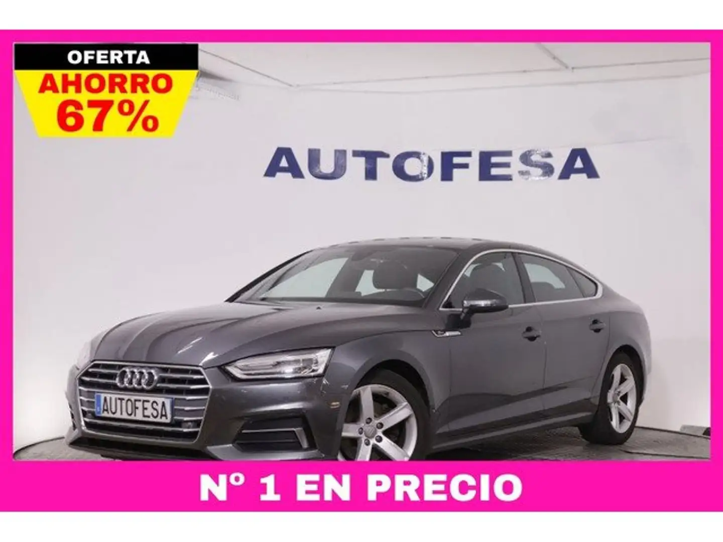 Audi A5 Sportback 1.4 TFSI Sport S tronic 110kW Gris - 1