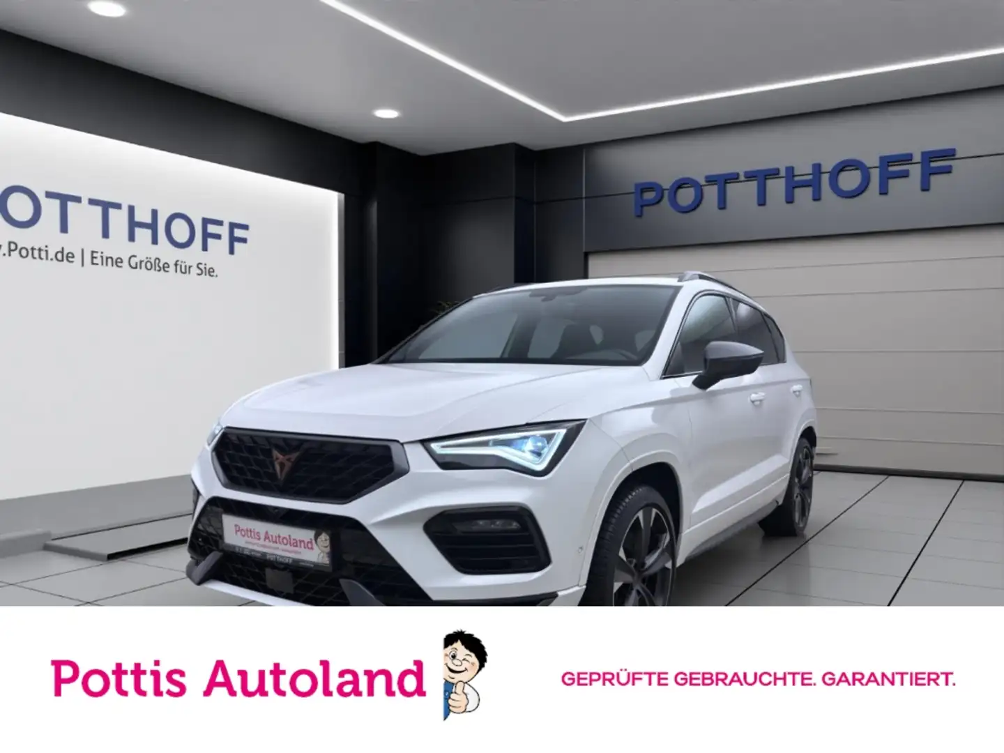 CUPRA Ateca 2.0 TSI DSG 4D VZ KAMERA NAVI PDC LED Weiß - 1