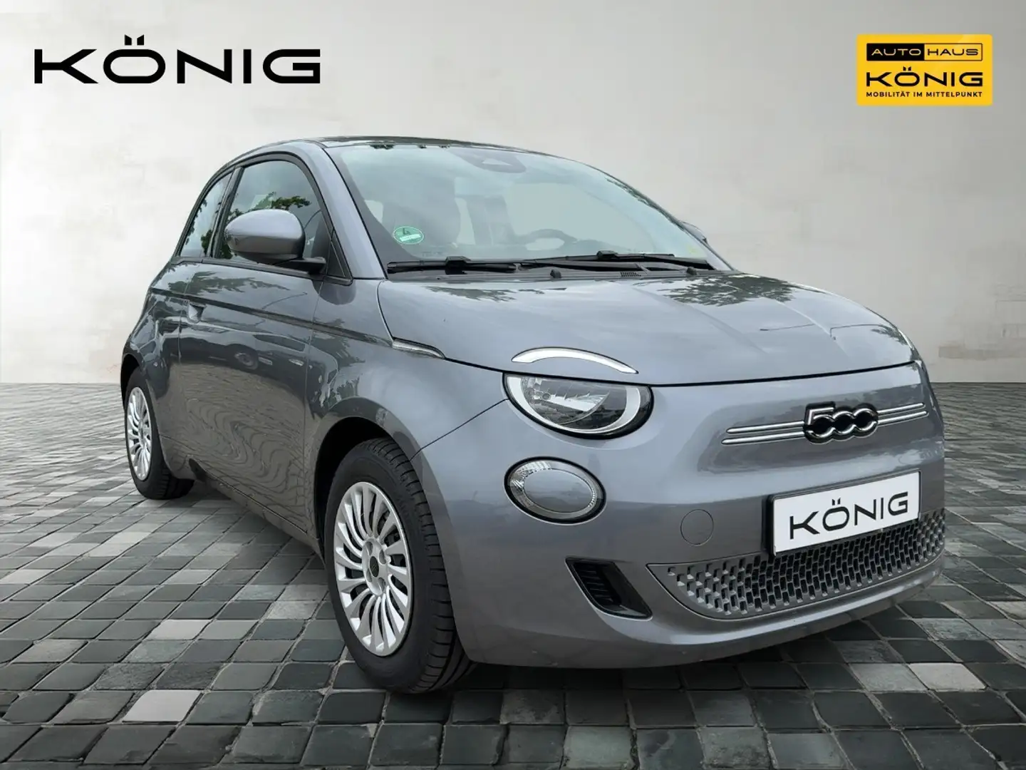Fiat 500e MY23 118PS 42kWh KLIMA*CARPLAY*TEMPOMAT*DAB Grau - 2