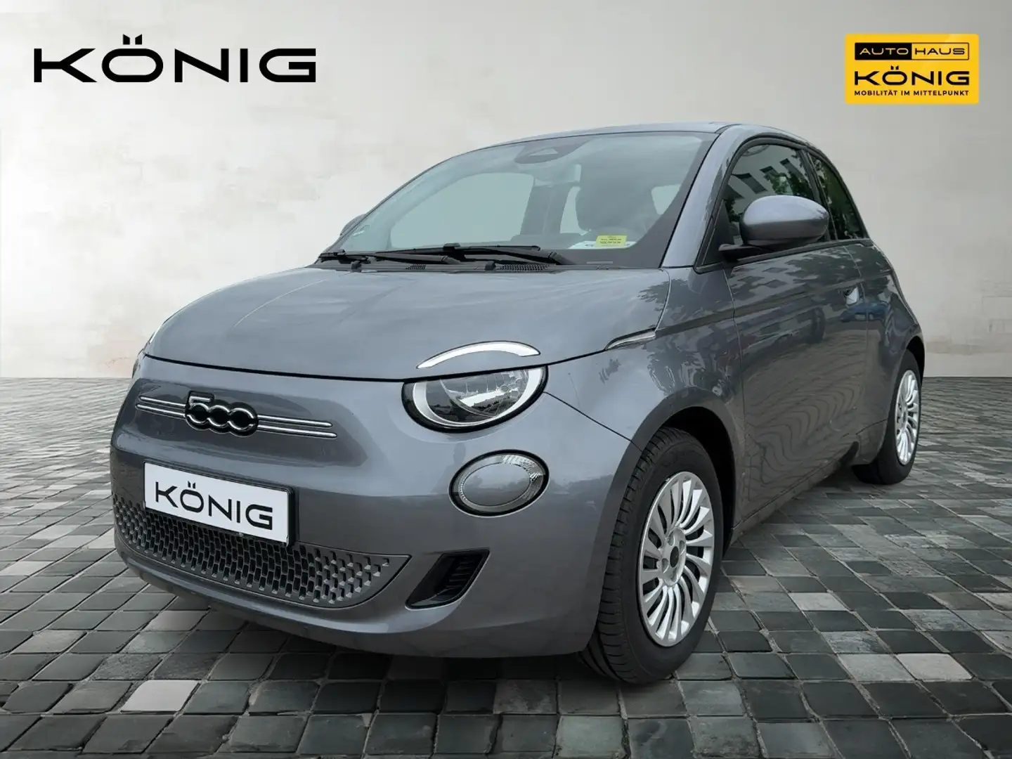 Fiat 500e MY23 118PS 42kWh KLIMA*CARPLAY*TEMPOMAT*DAB Grau - 1
