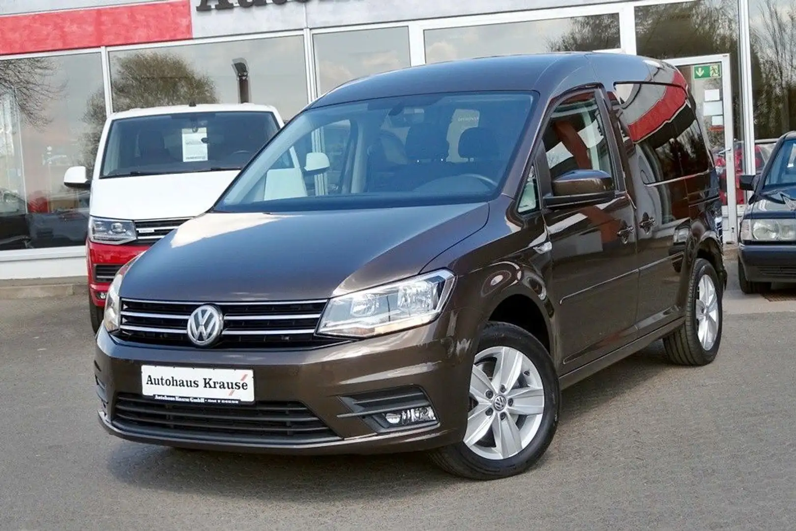 Volkswagen Caddy IV Comfortline-SOR+WIR/PDC/SITZHZ/TEMPOMAT Brun - 2