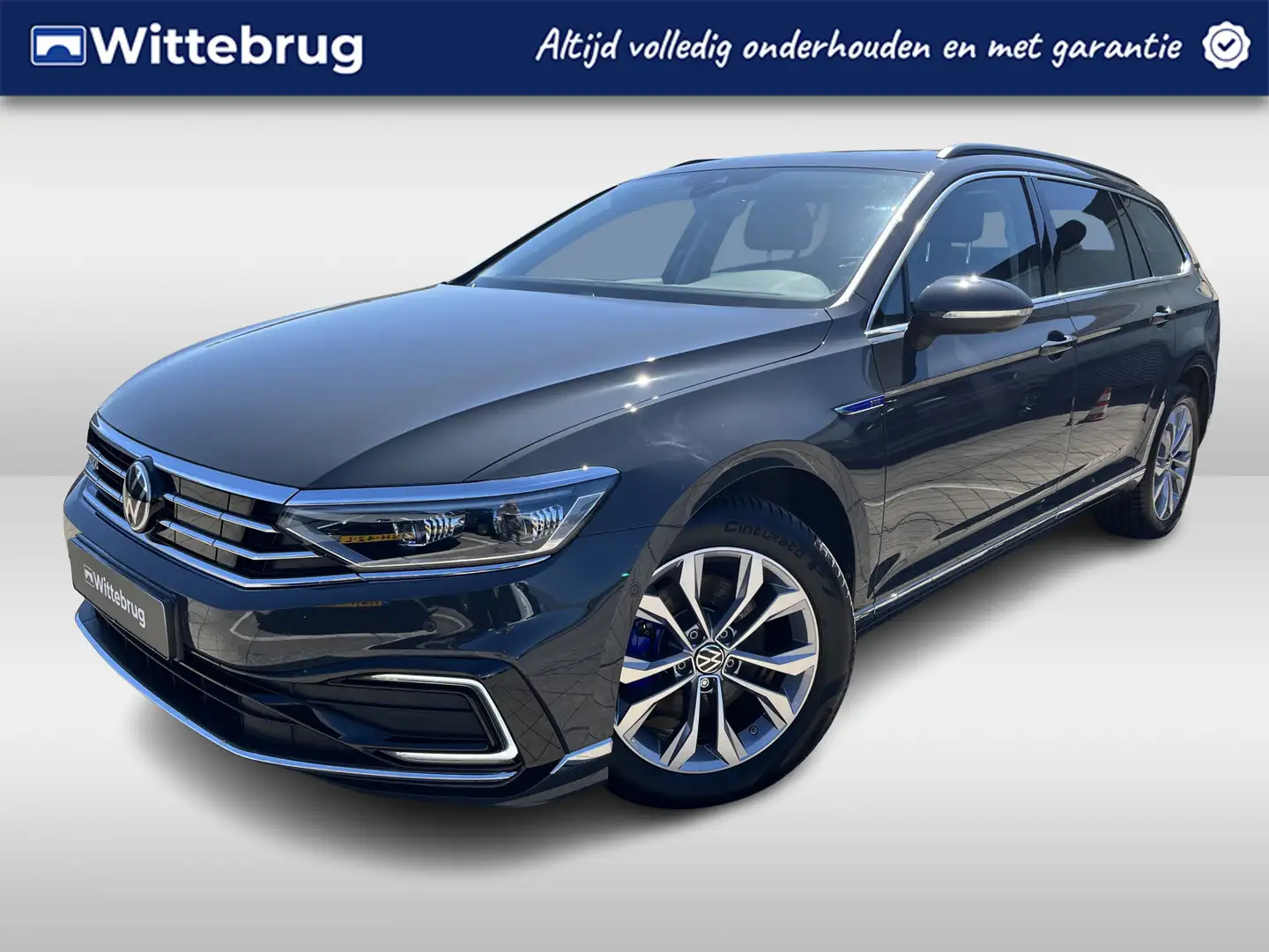 Volkswagen Passat Variant 1.4 TSI 218pk PHEV GTE DSG Automaat Leder / LED / Grijs - 1
