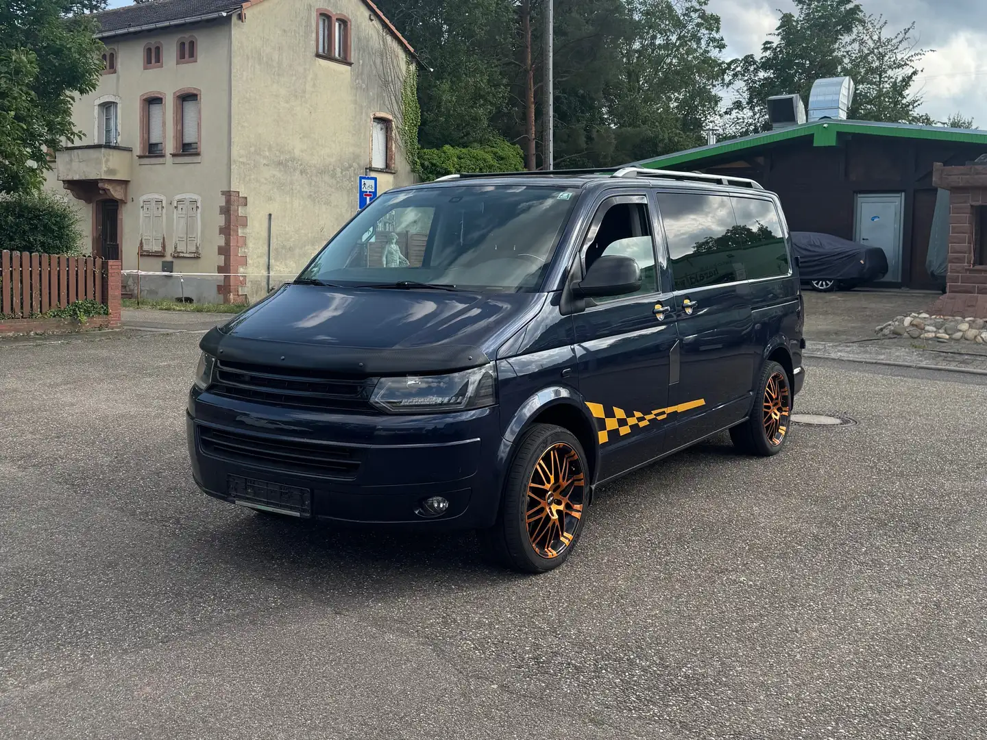 Volkswagen T5 Multivan Caravelle Comfortline 4Motion Bleu - 1