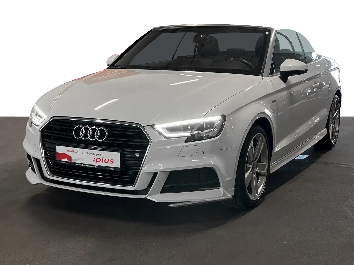Audi A3 TFSI S tronic 3xS LINE/NAVI/LED Blanc - 2