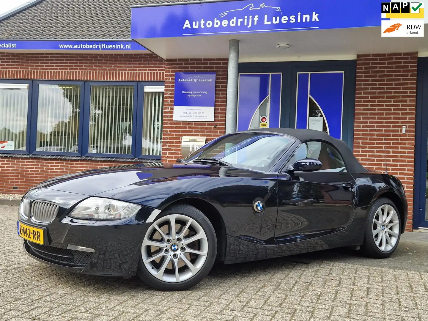 BMW Z4 Roadster 3.0si Exclusieve M-Sporteditie Carbon Zwa Noir - 1