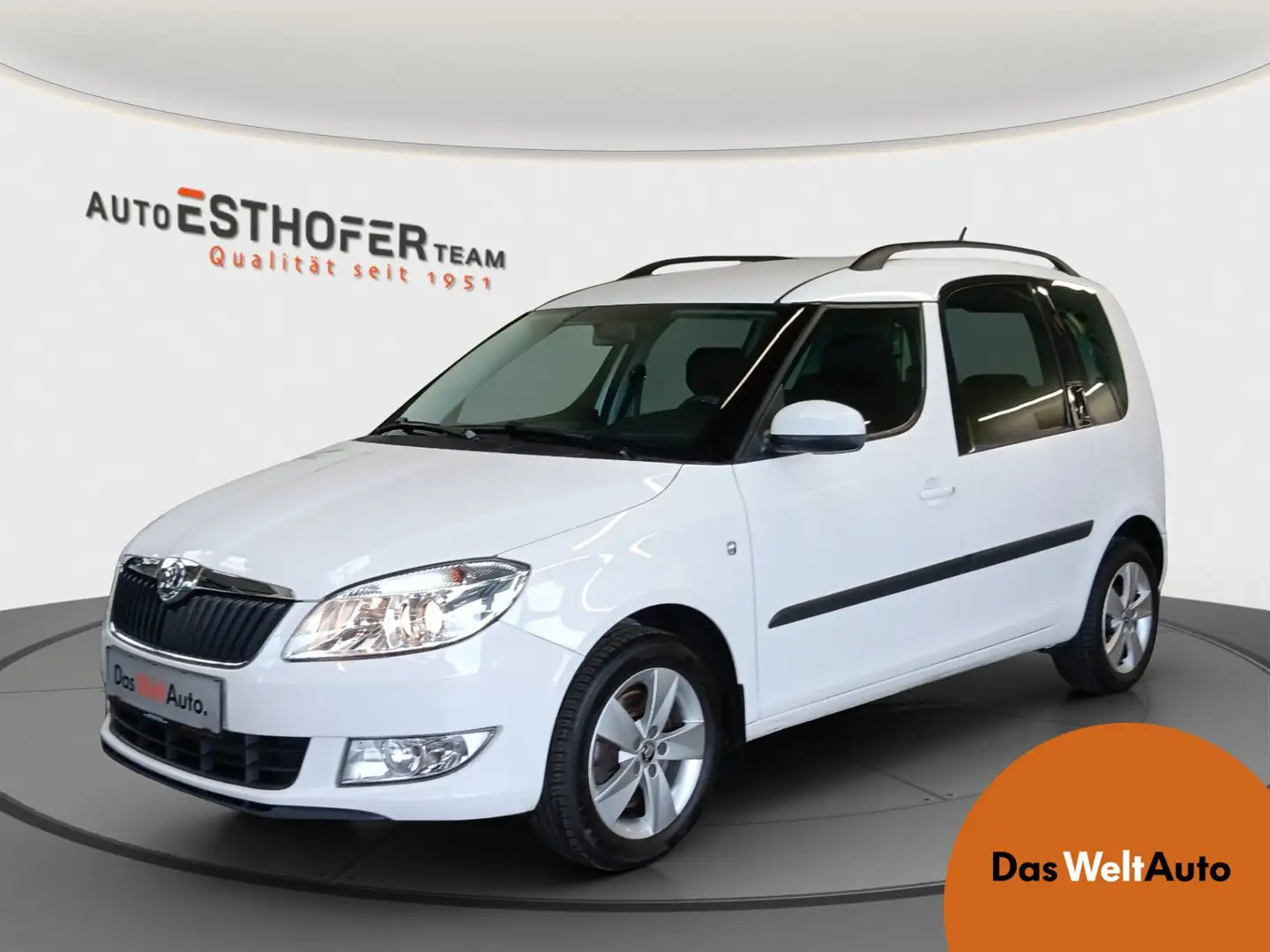 Skoda Roomster Ambition+ TDI Weiß - 1