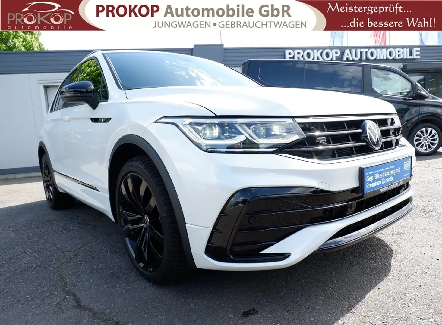 Volkswagen Tiguan R-Line ACC LED Navi DCC AHK 20" Matrix Black-Style Weiß - 2