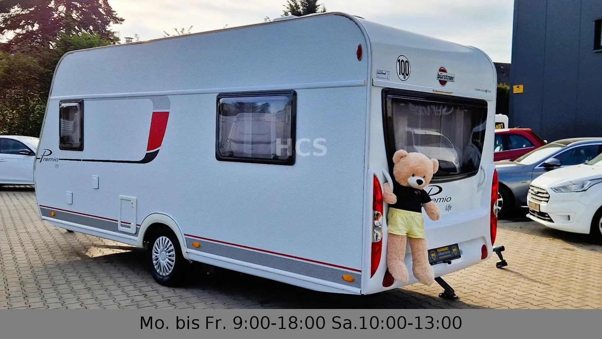 Bürstner 480 Einzelb. Mover Klima Vorzelt TV Sat - 2