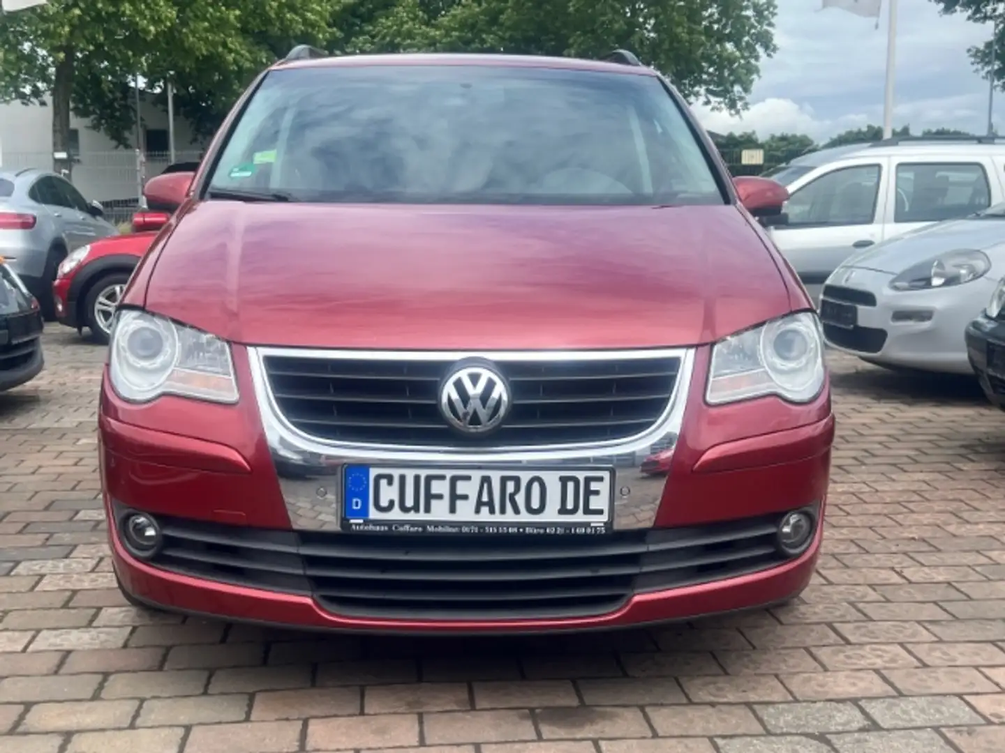 Volkswagen Touran Trendline 2.0 TDI 7-Sitzer Soundsystem Mehrzonenkl Rot - 1