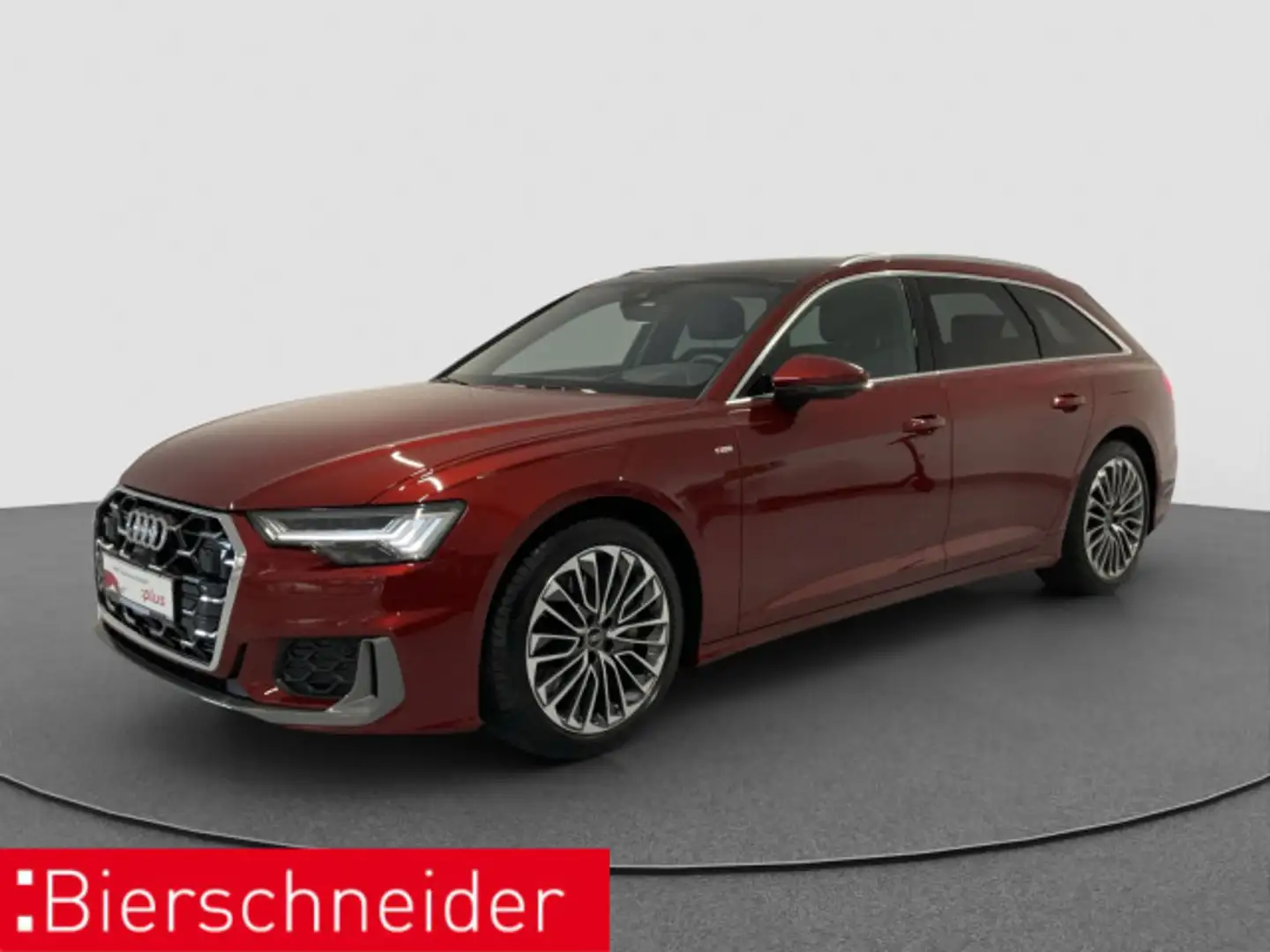 Audi A6 Av 50 TFSI e qu S-Line AHK HD-MATRIX PANO HuD Rot - 2