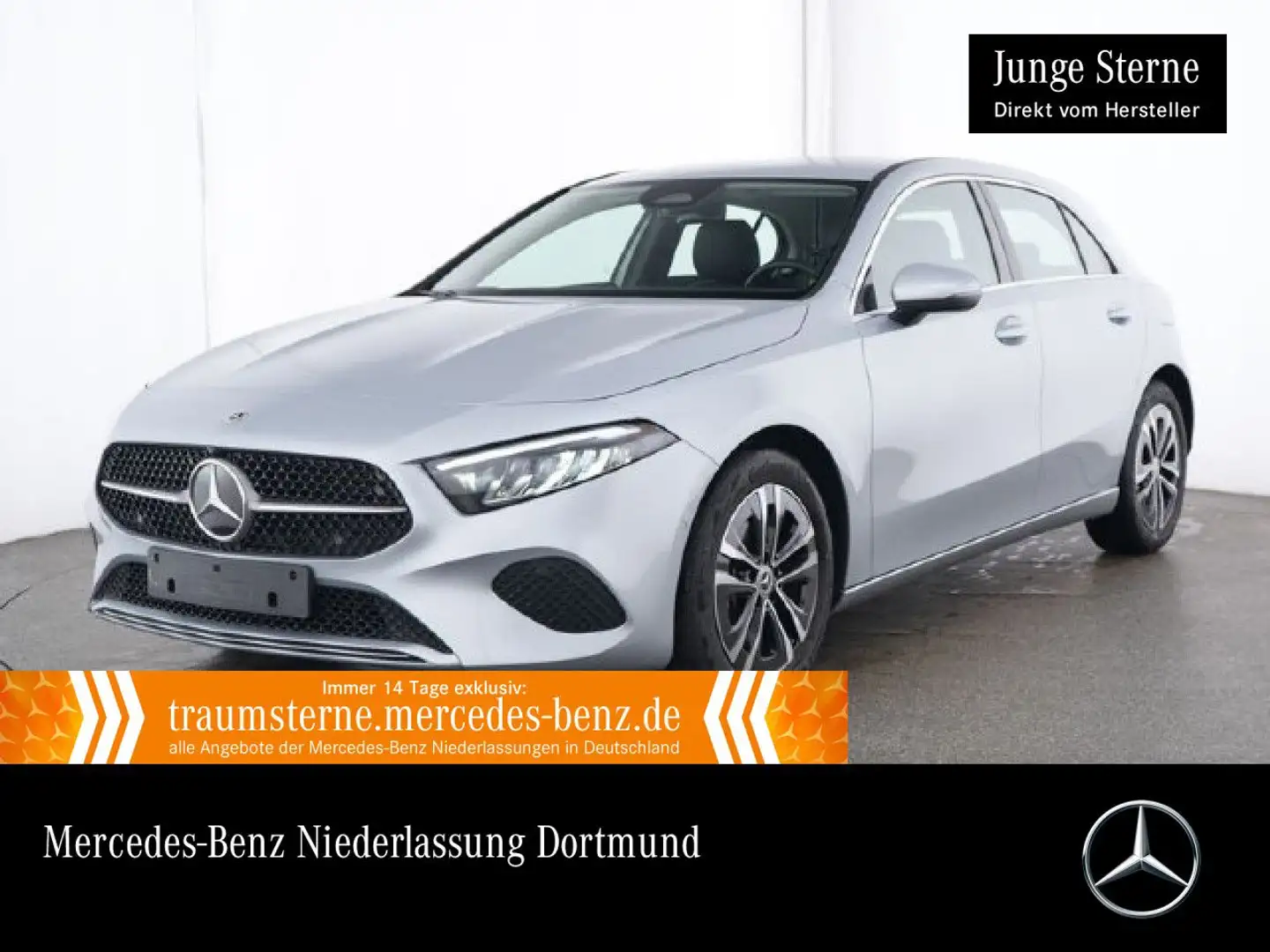 Mercedes-Benz A 180 PROGRESSIVE+LED+STHZG+KAMERA+7G Silber - 1