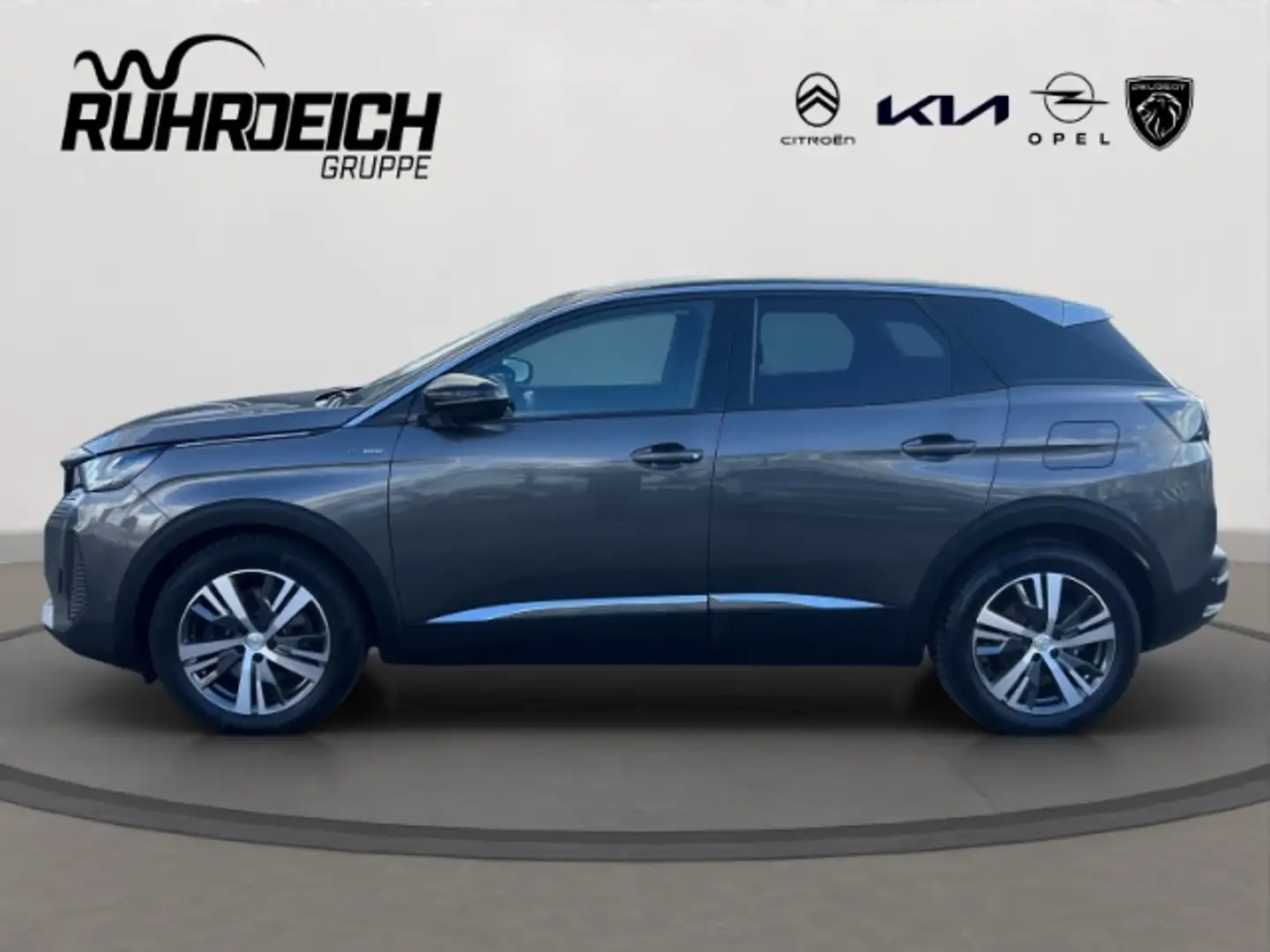 Peugeot 3008 Hybrid 225 Allure Pack 1.6 Plug-In Navi+LED+PDC+CA Grau - 2