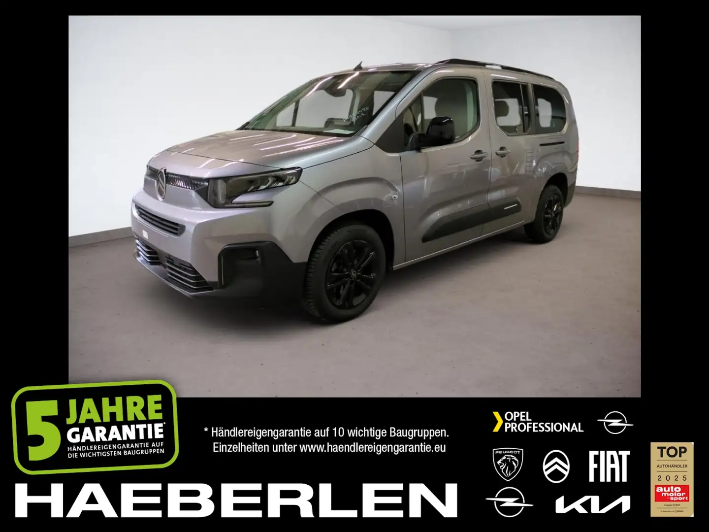 Citroen Berlingo 1.5 BlueHDi 130 FAP Max XL LED+Navi+LM Grau - 1