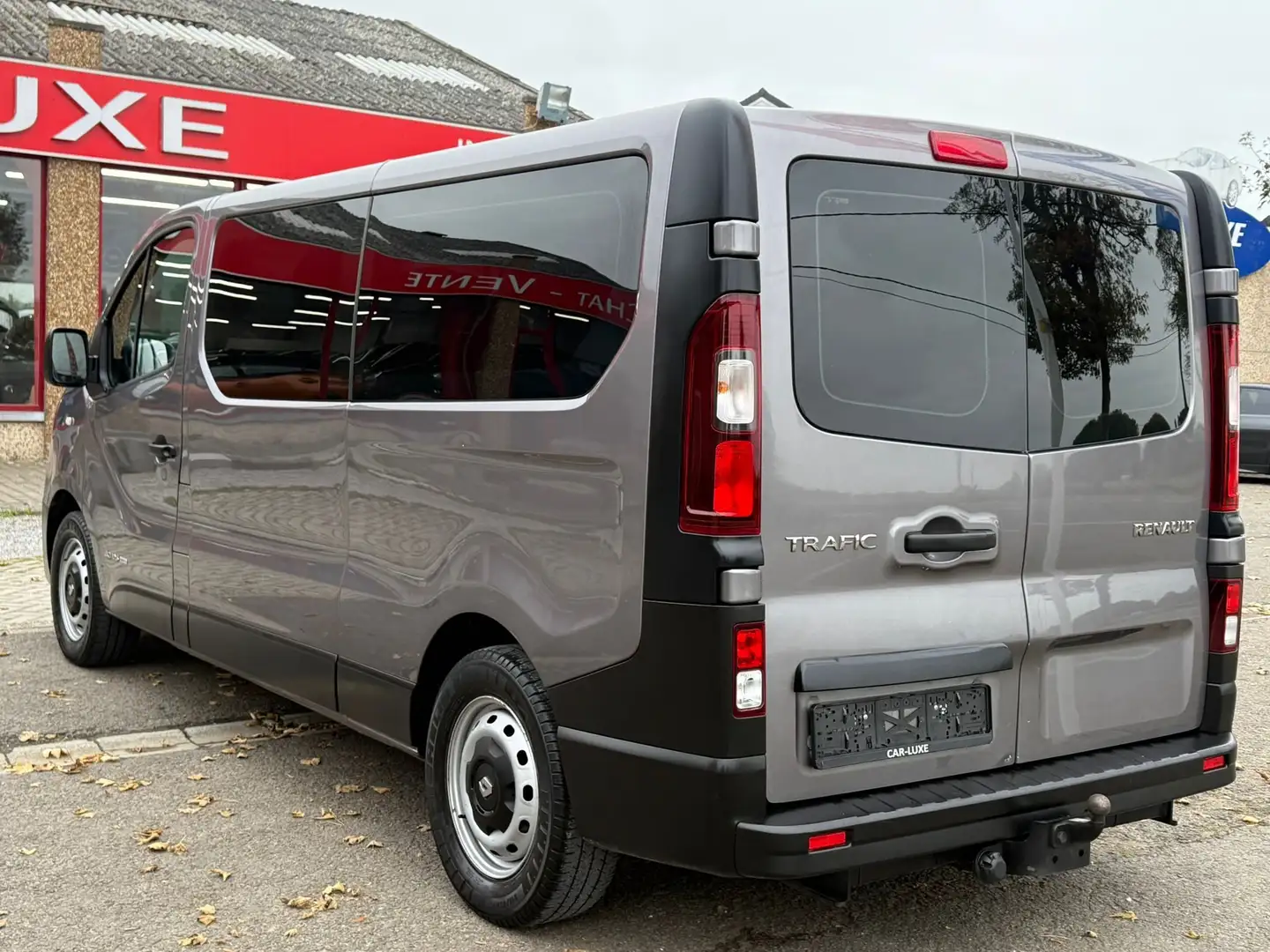 Renault Trafic 1.6 DCI PASSENGER 9PLACES LONG TVA DEDUC Gris - 2