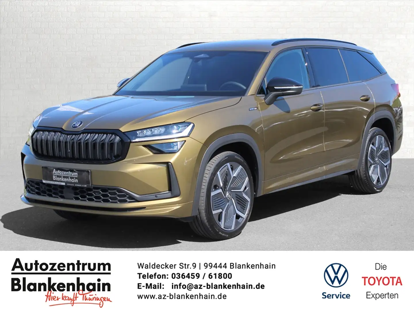 Skoda Kodiaq 2.0 TDI 4x4 Sportline AHK*Standh*Matrix*20" Or - 1