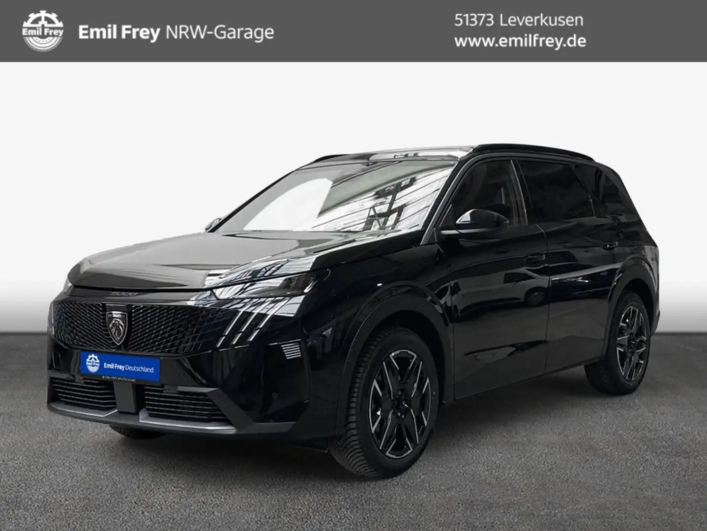 Peugeot 5008 Hybrid 145 e-DSC6 Allure - 7-Sitzer Schwarz - 1