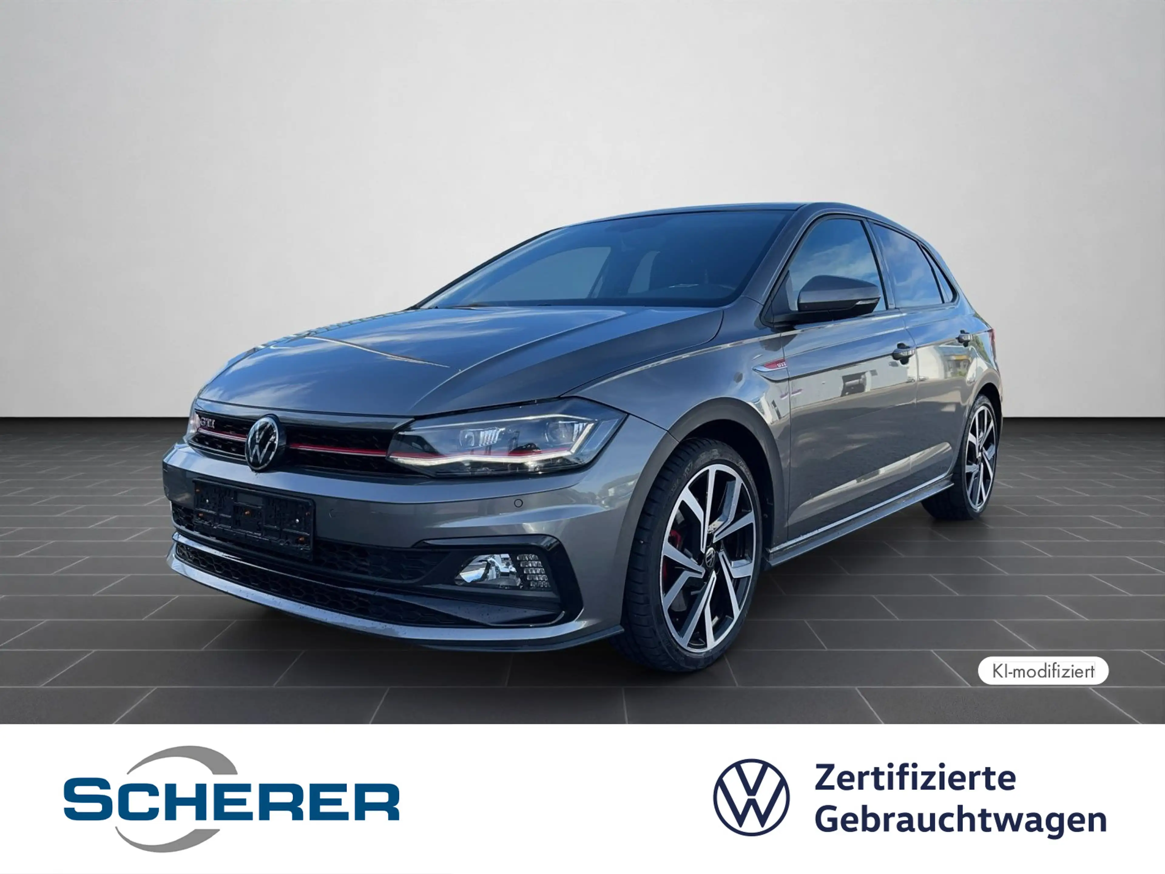Volkswagen Polo GTI 2,0 TSI DSG | 18" in Schwarz | ACC | Am