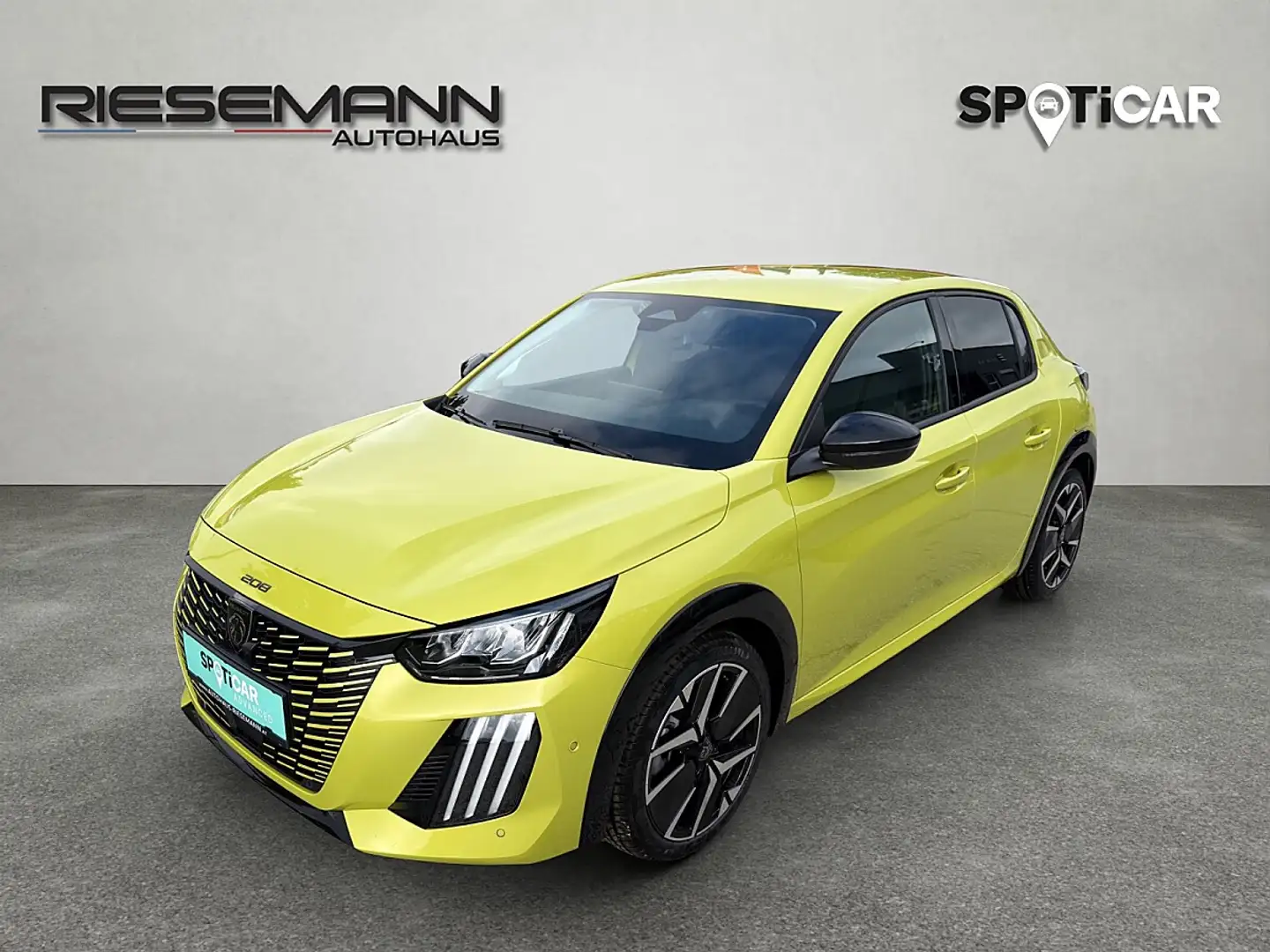Peugeot 208 PureTech 100 S&S Allure Gelb - 1