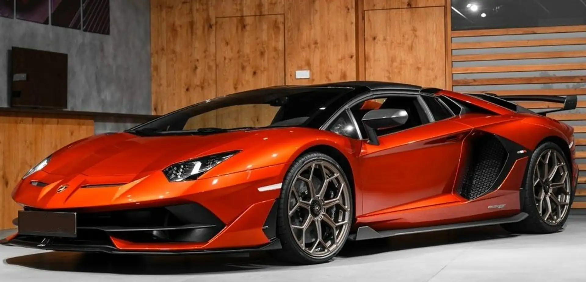 Lamborghini Aventador Roadster SVJ Naranja - 2