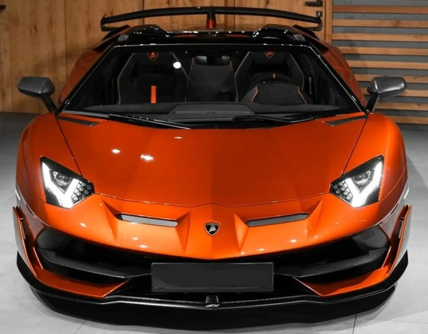 Lamborghini Aventador Roadster SVJ Naranja - 1