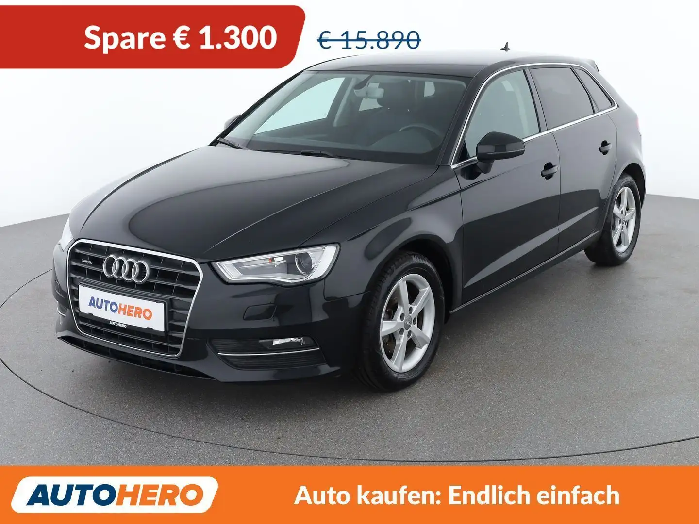 Audi A3 1.6 TDI Ambiente Schwarz - 1