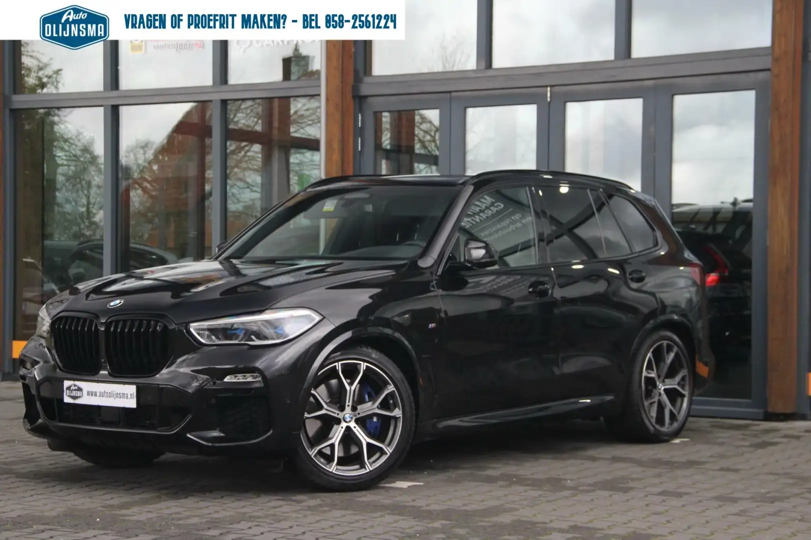 BMW X5 xDrive45e M-sport|PlugInHybride|Head-up|luchtverin Noir - 1