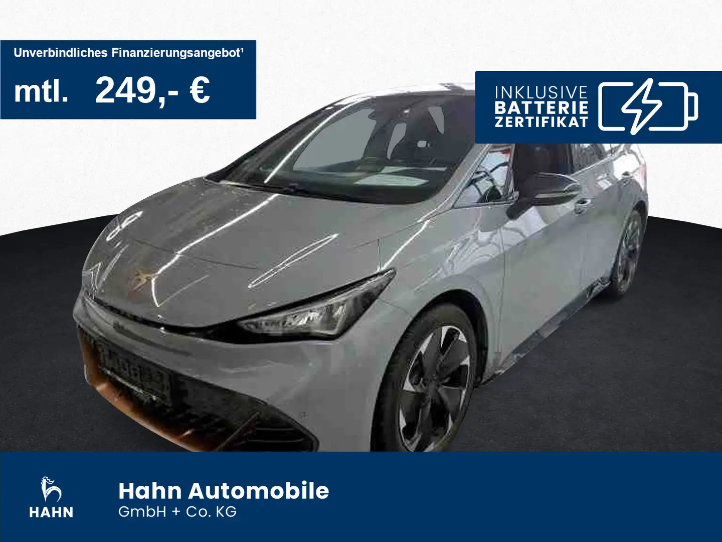 CUPRA Born 150 ACC 19" LED Navi PDC Rückfahrk Sitzheiz Grau - 1