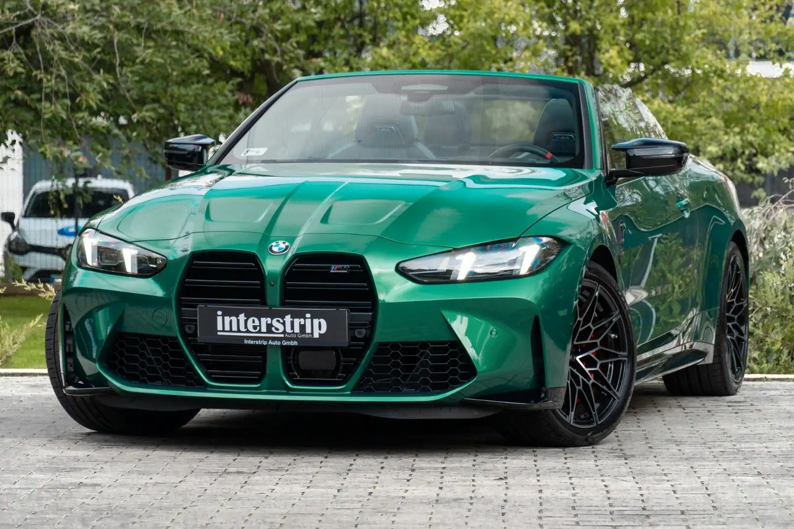 BMW M4 Cabrio Competition DR.ASS.PRO.LHZ.SHZ.HUD.360 Grün - 1
