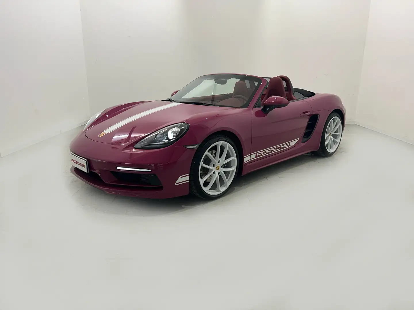 Porsche Boxster 718 Boxster 2.0 300cv  style edition ruby star neo Red - 1