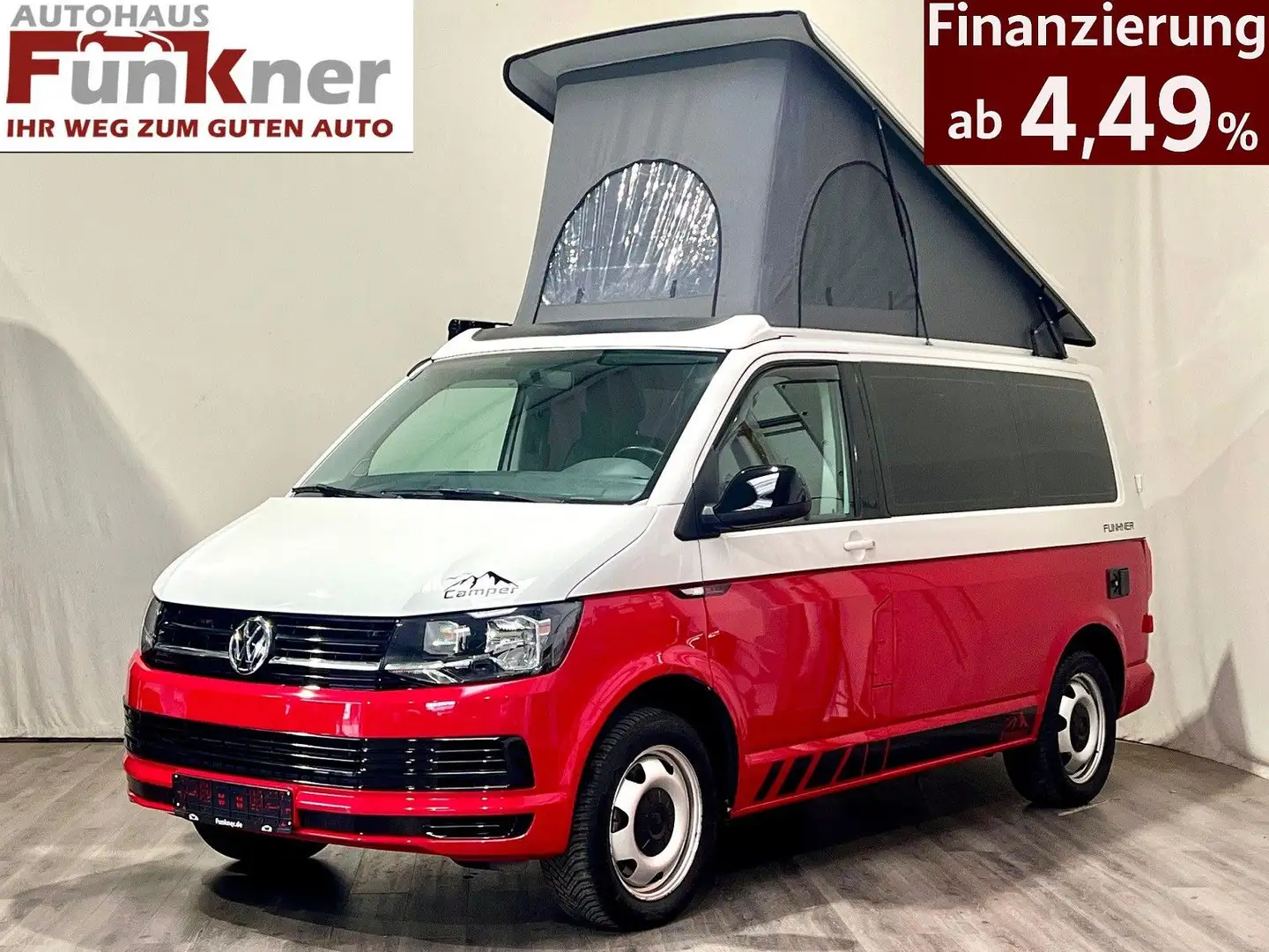 Volkswagen T6 CAMPER AUFSTELLDACH KEIN CALIFORNIA MARKISE Blanc - 1