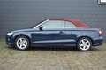 Audi A3 A3 Cabriolet 35 TFSI S tronic 1HND CARPASS CARNET Blauw - thumbnail 2