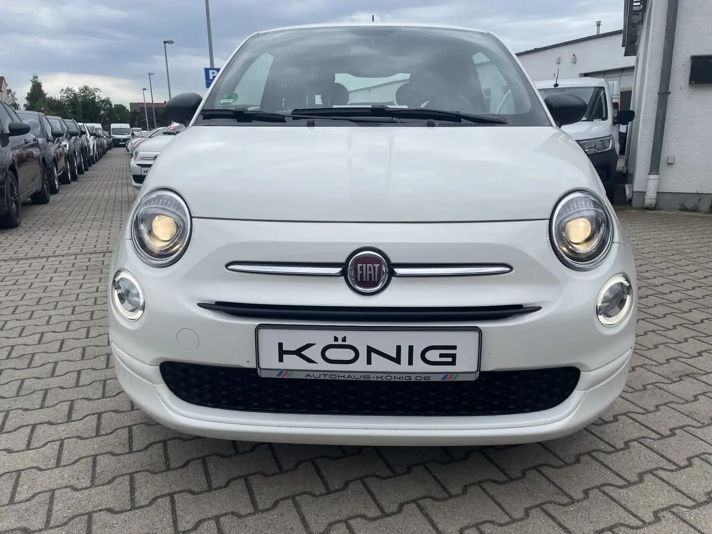 Fiat 500 1.0 Klima*Carplay*Einparkhilfe Weiß - 2