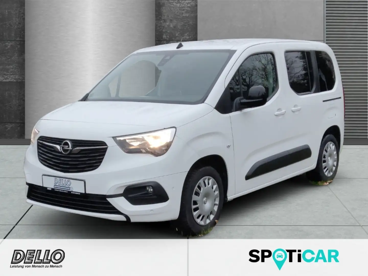 Opel Combo Life Elegance 1.5 D Apple CarPlay Android Auto Musikstr Blanc - 1