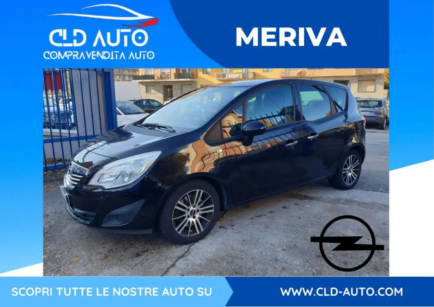 Opel Meriva 1.7 CDTI 110CV Nero - 1