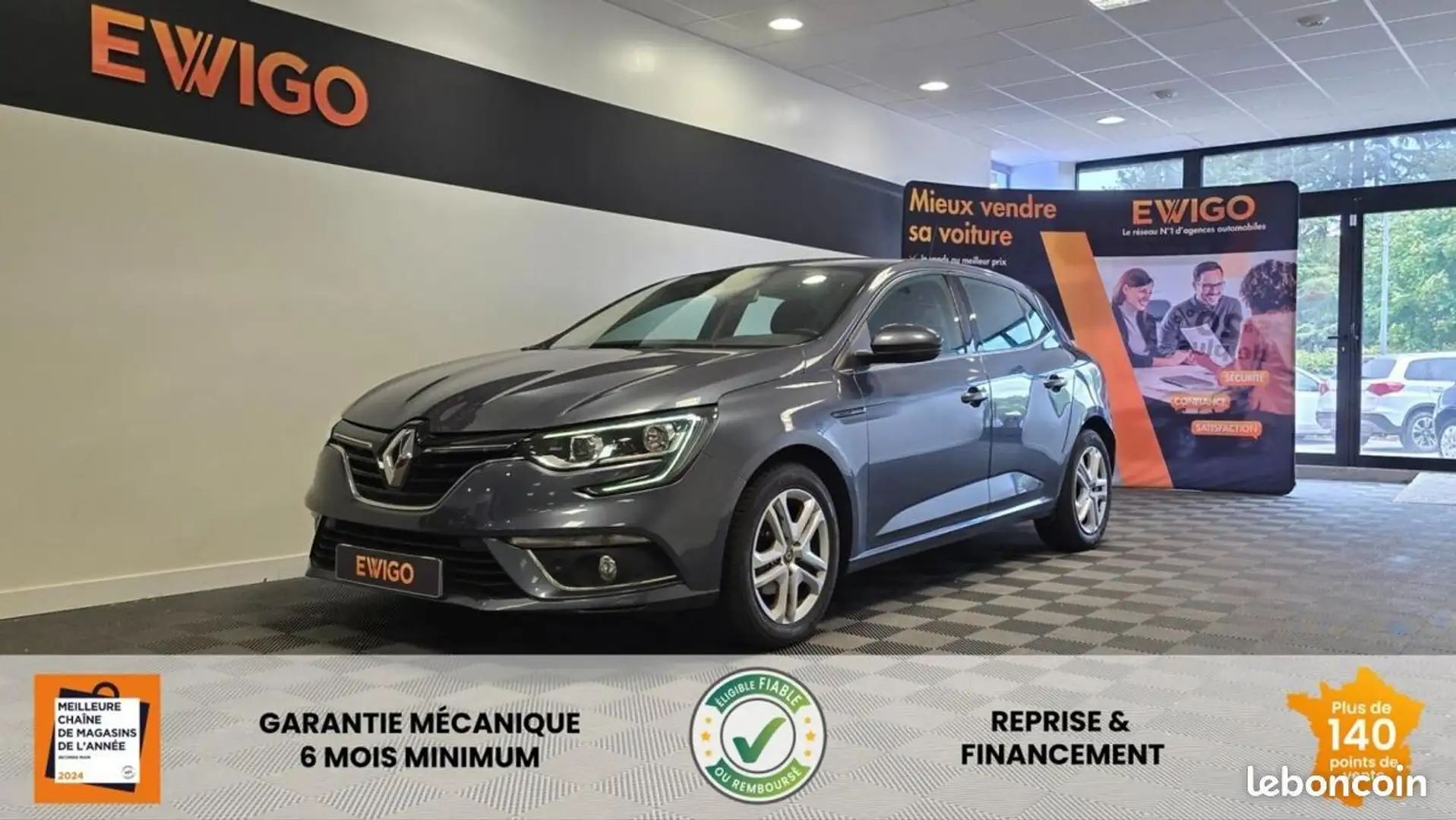 Renault Megane Mégane 1.2 TCE 100ch ENERGY BUSINESS Grijs - 1