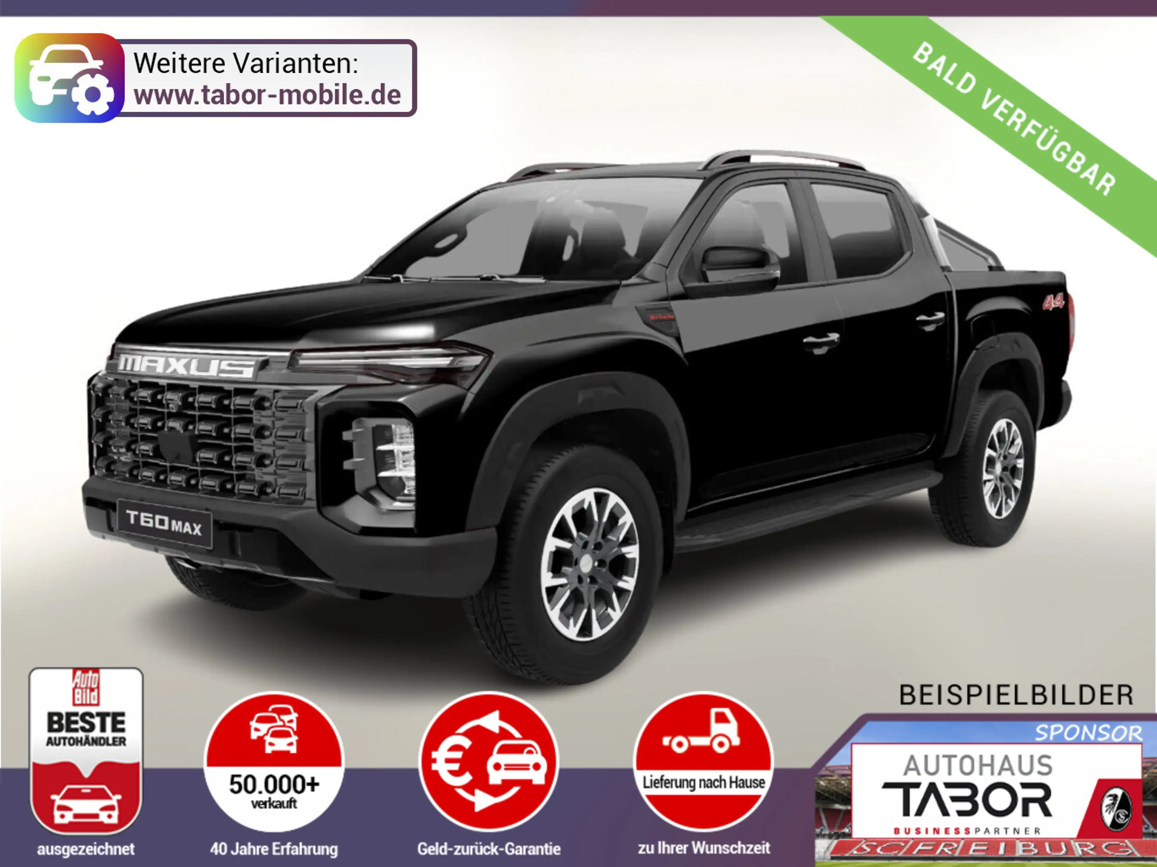 Maxus T60 MAX Aut 4WD Luxury LED 360° SHZ ACC UVP-28%*