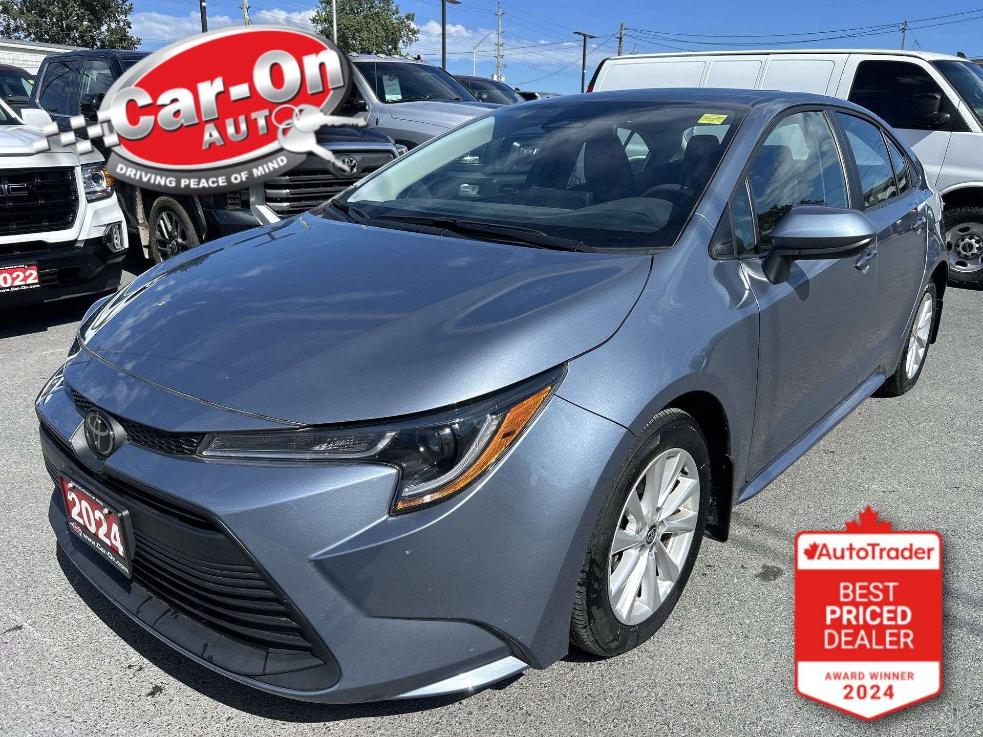 Gray 2024 Toyota Corolla Sedan Front-Wheel Drive Automatic