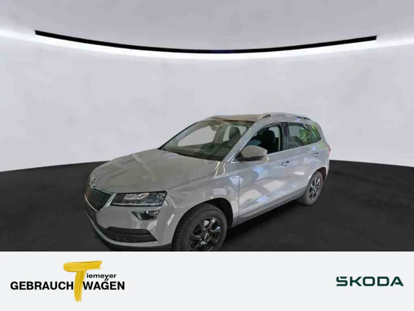 Skoda Karoq 2.0 TDI DSG 4x4 CLEVER AHK LED LM17 ACC Grau - 1