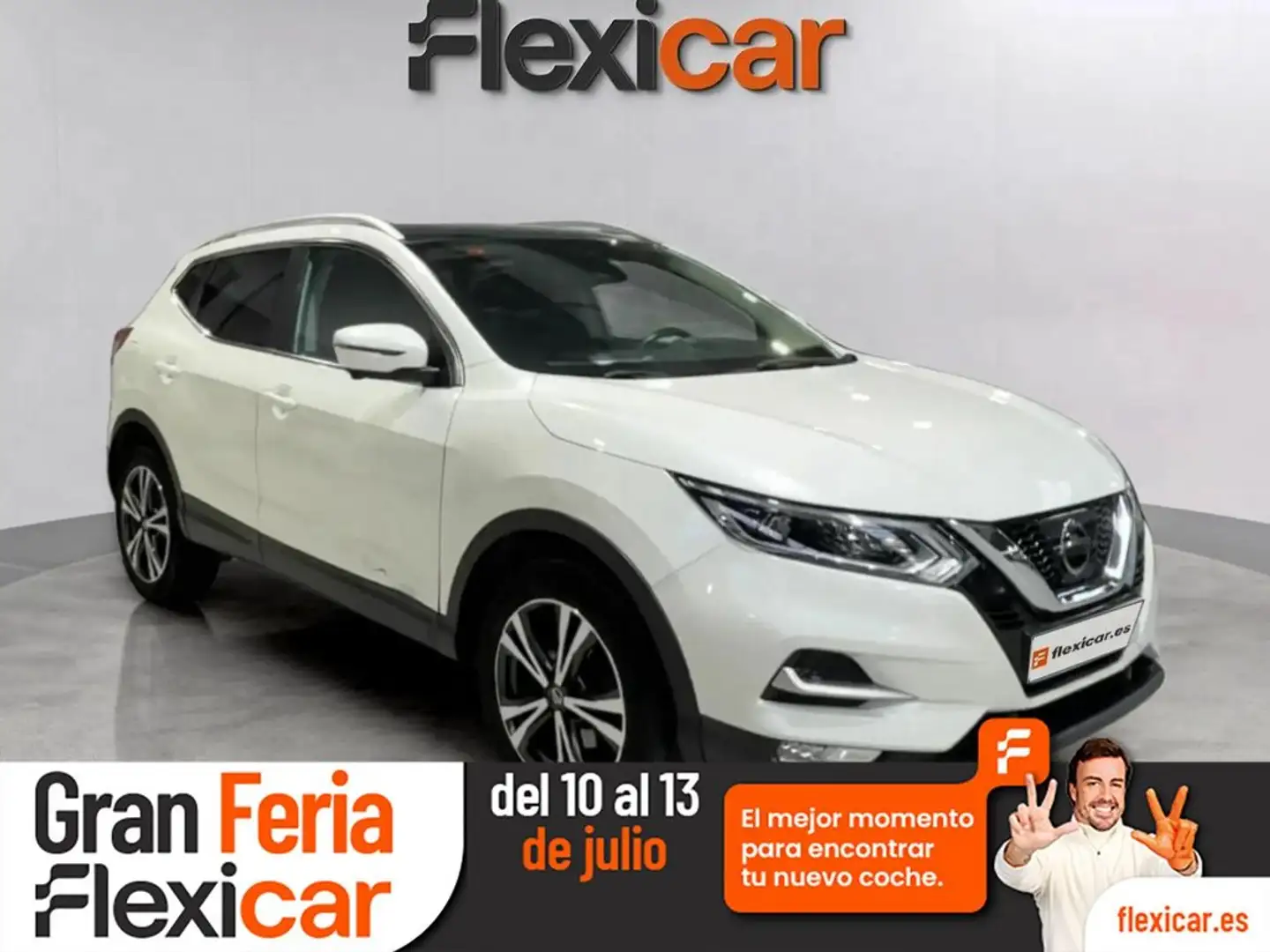 Nissan Qashqai DIG-T 103 kW (140 CV) E6D ACENTA Blanc - 1