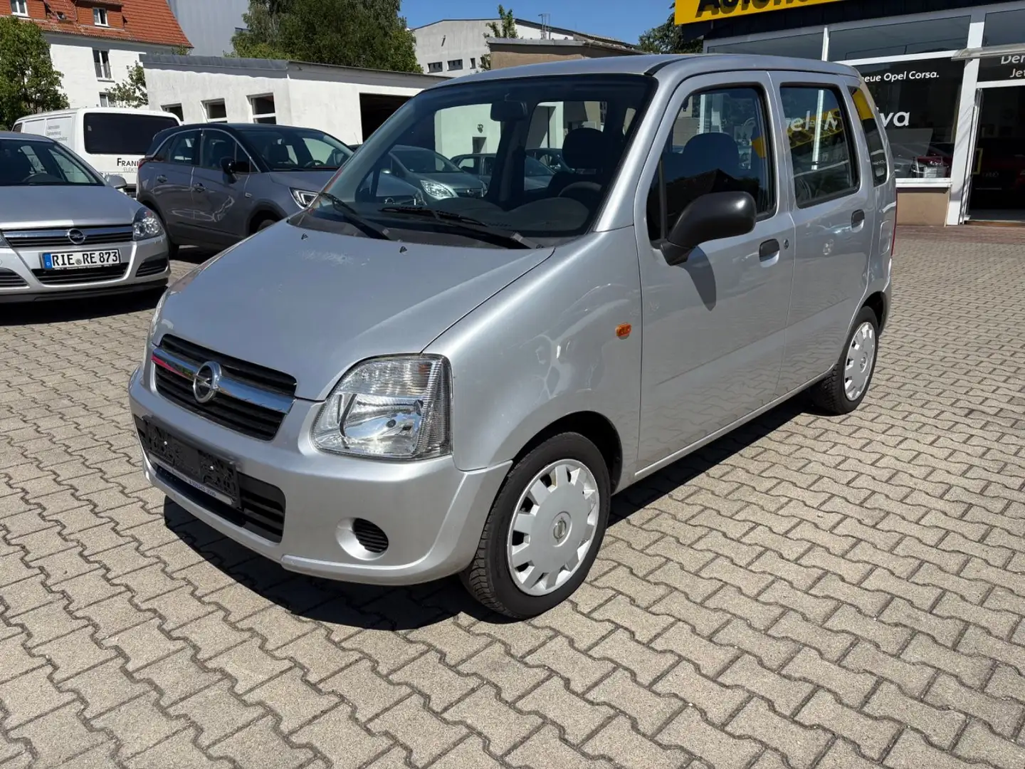 Opel Agila Basis 1.0 // KLIMA // Silber - 1