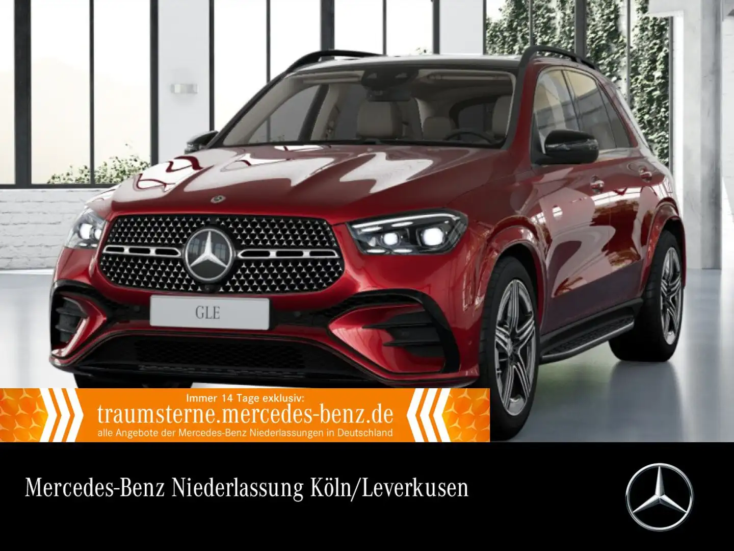 Mercedes-Benz GLE 400 e 4M AMG+NIGHT+PANO+360+AHK+MULTIBEAM+SPUR Rouge - 1
