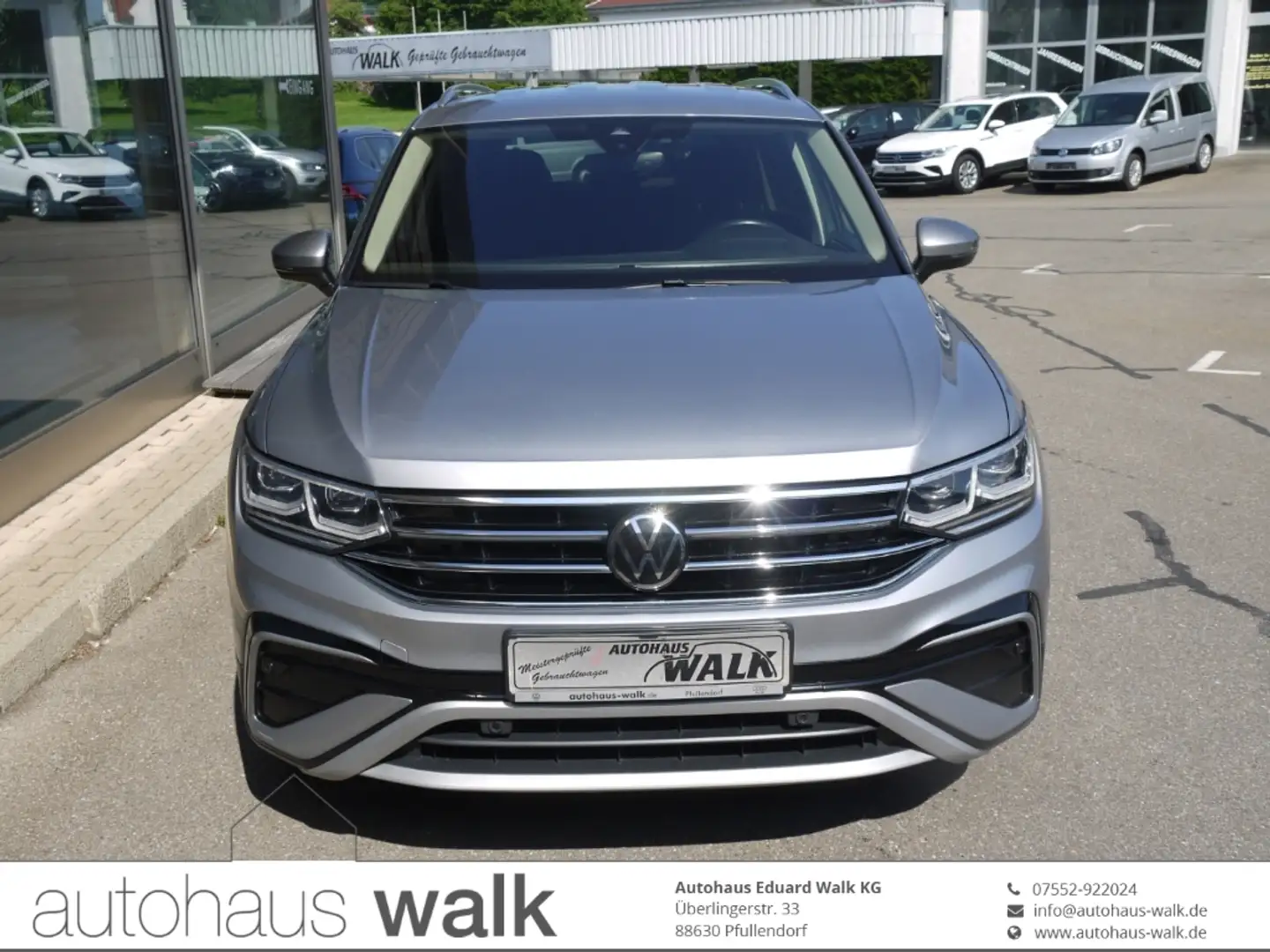 Volkswagen Tiguan Allspace 4Motion EU6d 2.0 TDI DSG 4M Elegance 7-S./Matrix/A Silber - 1