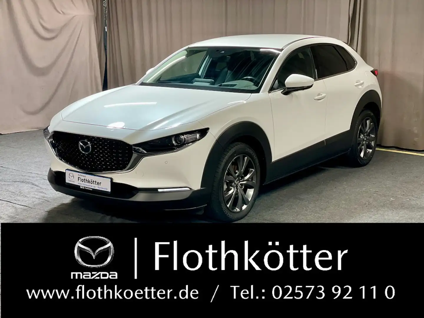 Mazda CX-30 186PS AUTO AWD*SELECTION*DESIGN*PREMIUM*LEDER-S*GS Wit - 1