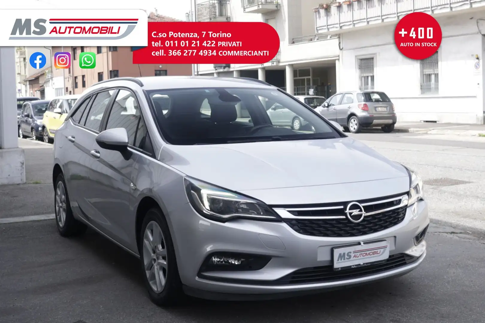 Opel Astra Opel Astra 1.6 CDTi 136CV Start&Stop Sports Toure Argento - 1