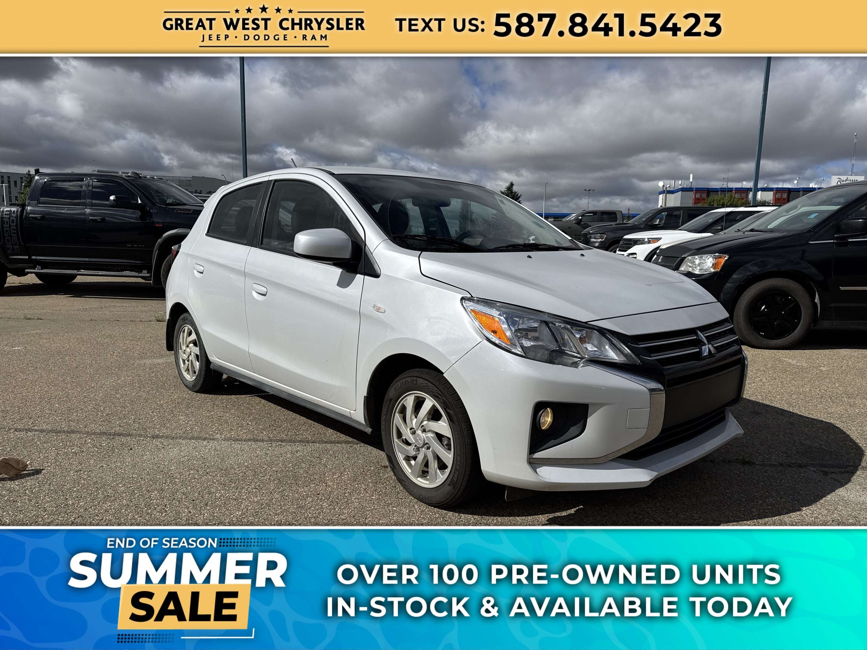 2024 Mitsubishi Mirage ES | Heated Seats | Automatic | Backup Cam